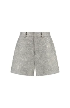 Sale Short Miss Congeniality | Silver roses | DAMES Co-ords|Shorts