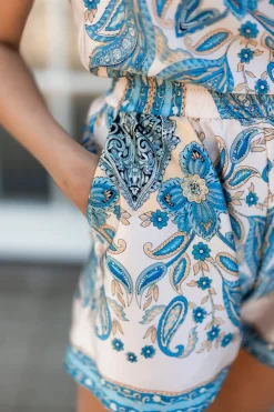 Best Short Nori | Multi print | DAMES Co-ords|Shorts