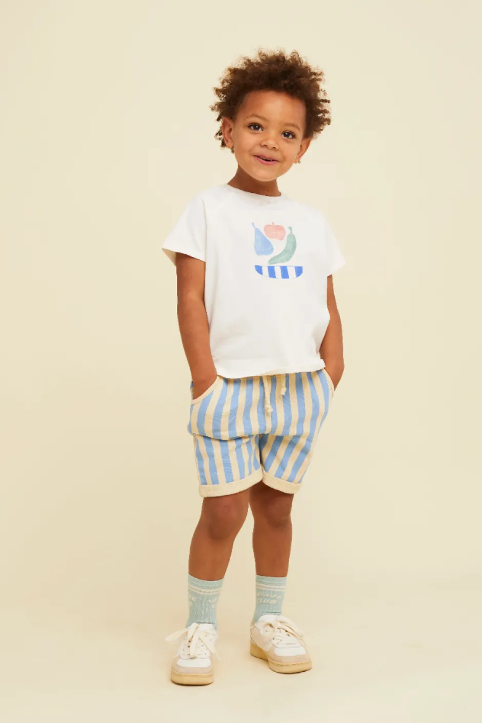 Hot Short stripes | Sesame | Sproet & Sprout DAMES Co-ords|Co-ords