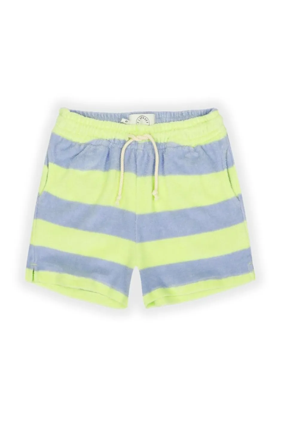 Sale Short stripes Terry | Citrus | Sproet & Sprout DAMES Co-ords|Co-ords