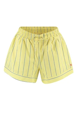 New Short Yessie | Yellow stripe | Harper & Yve DAMES Co-ords|Shorts