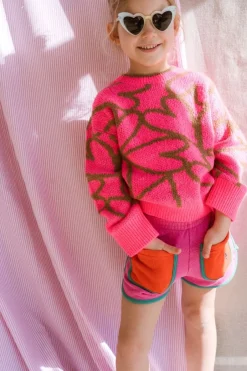 Shorts Pink color block | Shorts