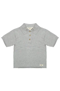 New Shortsleeve knit top Estoi | Blue steel | Shirts