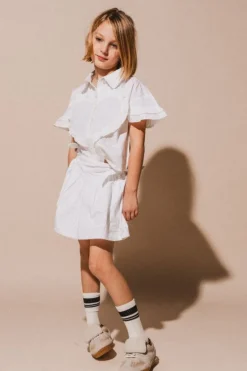 Sale Skirt Clara | White | DAMES Co-ords|Co-ords