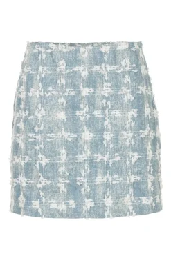 Online Skirt Stefanie | Light blue | DAMES Rokken