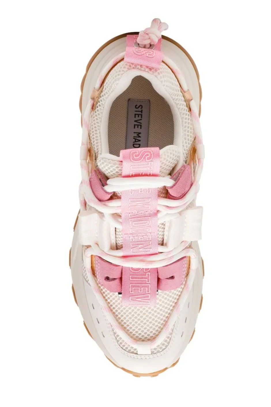 New Sneaker Tazmania | White/pink | DAMES Sneakers