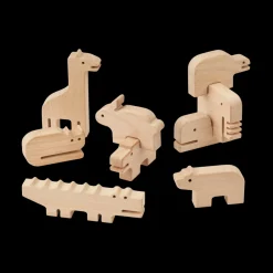 Sale Stackable animals Thorkild | Natural | Educatief Speelgoed|Open Ended Speelgoed