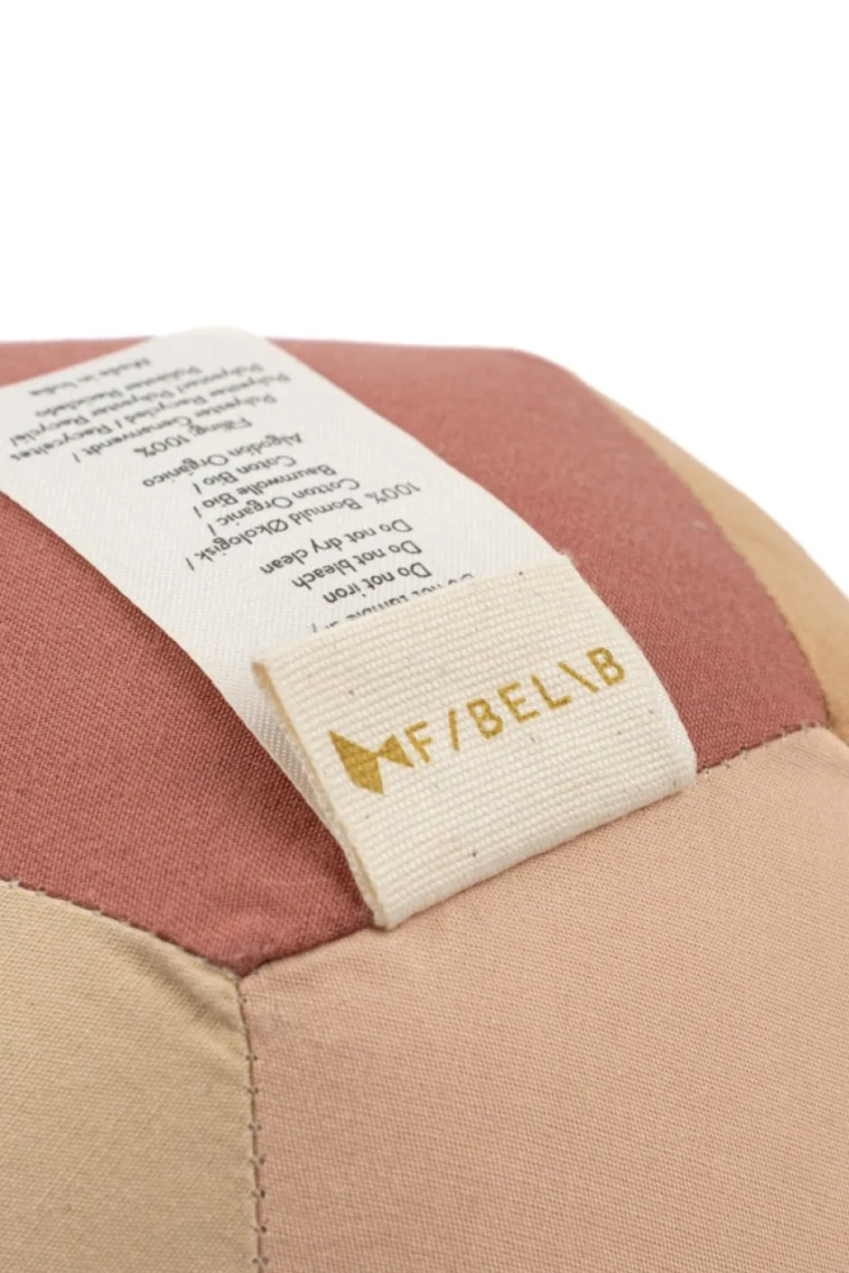 Stoffen speelbal | Rose mix | Open Ended Speelgoed