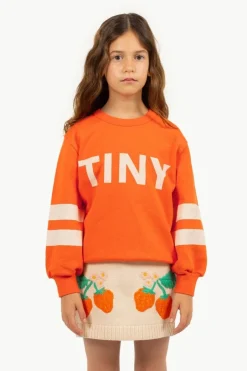 Stripes logo sweatshirt | Summer red | Truien & Vesten|Truien & Vesten