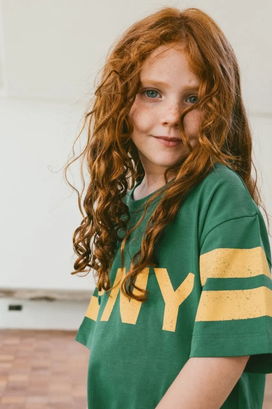 New Stripes logo tee | Dark emerald | Shirts|Shirts