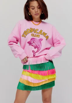 Online Sweater Dolphin | Sweet pink | Harper & Yve DAMES Vesten|Vesten & Truien