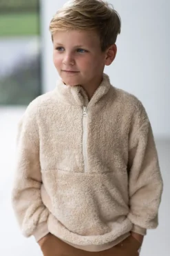 Online Sweater met rits | Oatmeal | Truien & Vesten