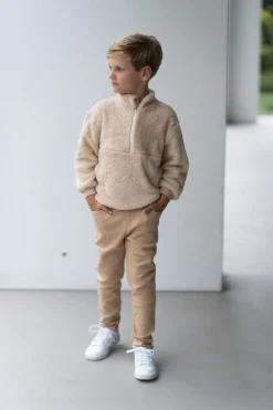 Online Sweater met rits | Oatmeal | Truien & Vesten