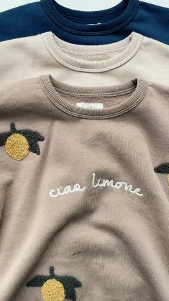 Sale Sweatshirt Lou Gots | Lemon | Truien & Vesten