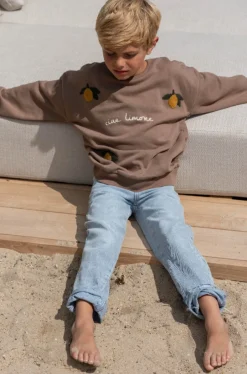 Sale Sweatshirt Lou Gots | Lemon | Truien & Vesten
