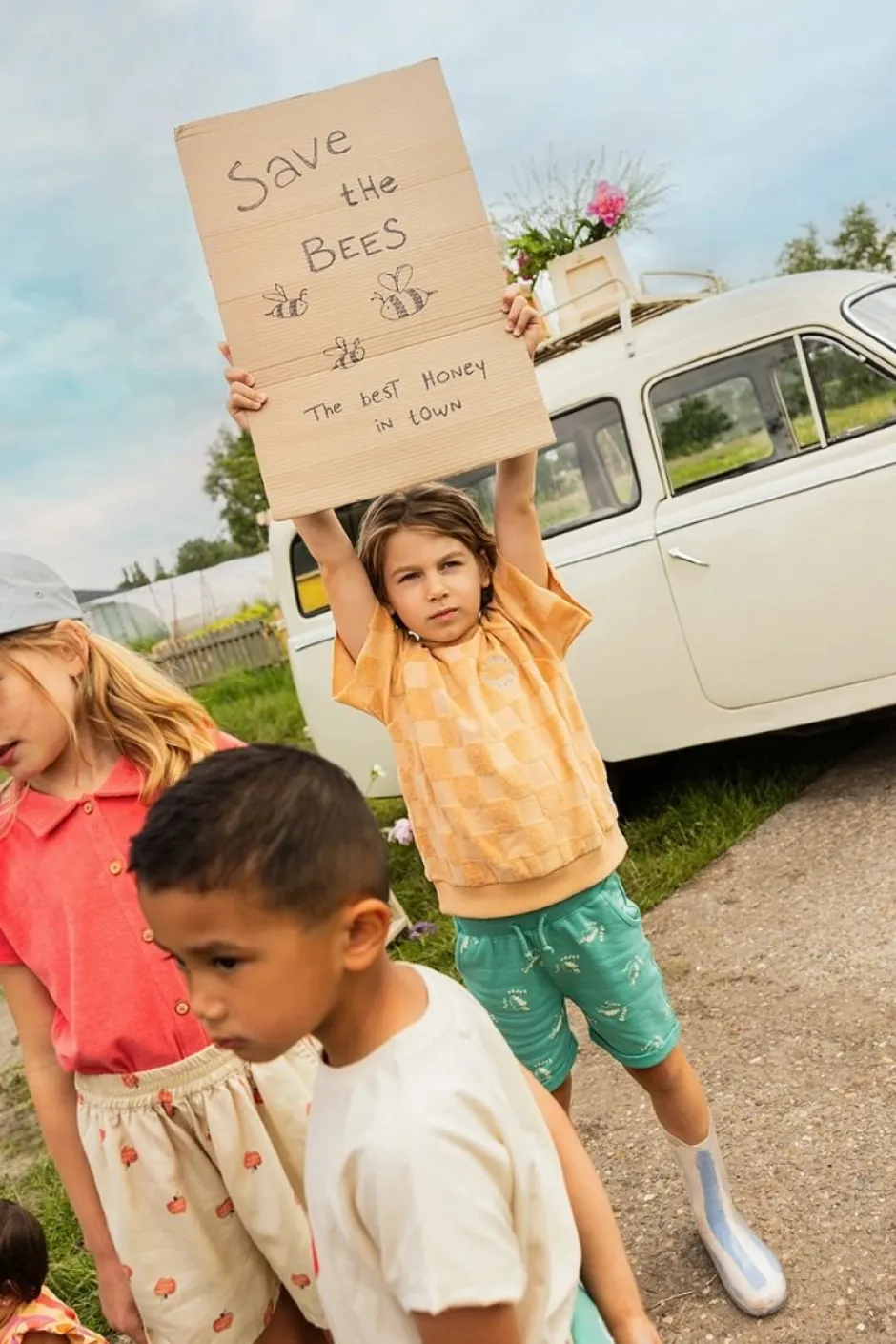 Sweatshirt Raglan stripes | Nectarine | Sproet & Sprout DAMES Co-ords|Co-ords