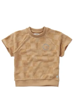 Sweatshirt Raglan stripes | Nectarine | Sproet & Sprout DAMES Co-ords|Co-ords