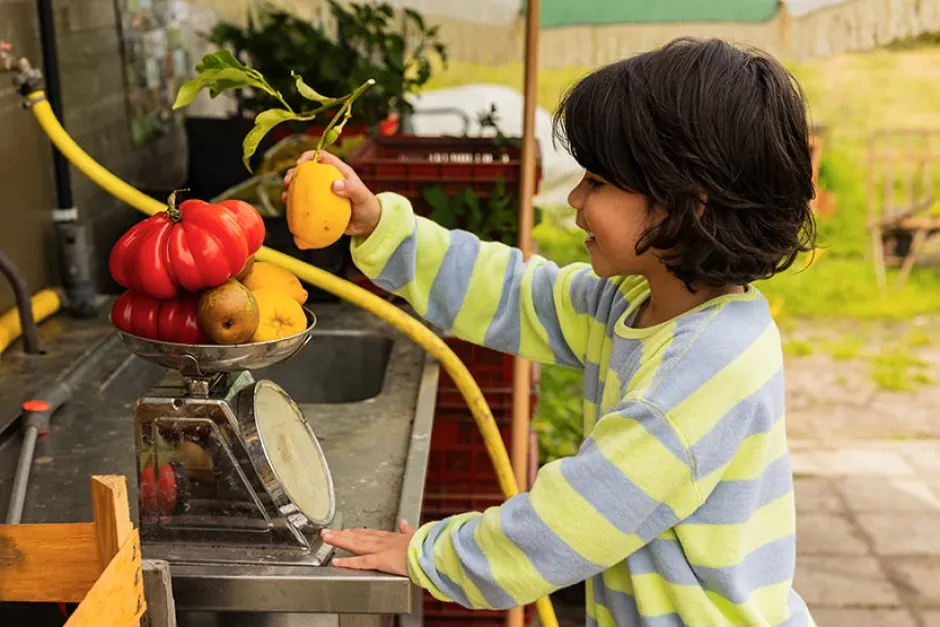 Sale Sweatshirt Terry stripes | Citrus | Sproet & Sprout DAMES Co-ords|Co-ords