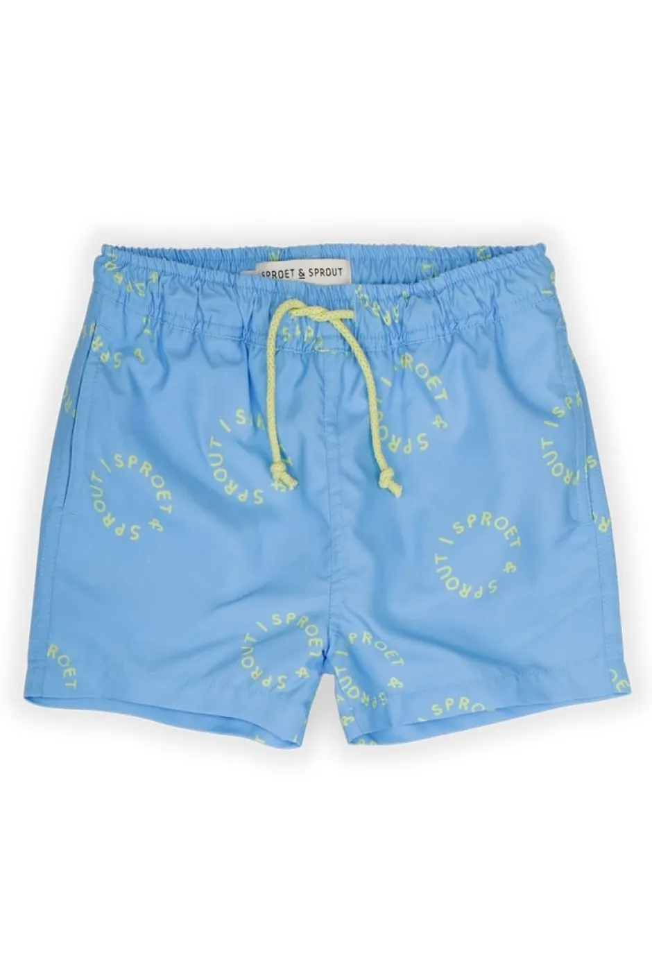 Sale Swim short sproet print | Breezy blue | Sproet & Sprout Zwemkleding