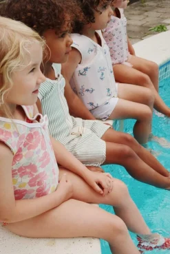 Swim vest Ellis | Tea stripe | Zwemkleding