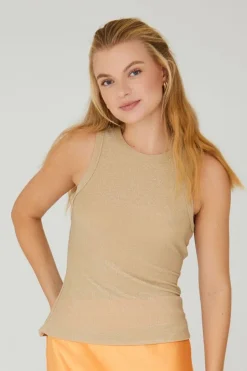 Discount Tank top Eva | Goud | DAMES Basics|Tops