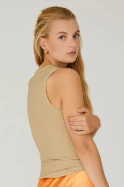 Discount Tank top Eva | Goud | DAMES Basics|Tops