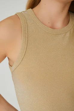 Discount Tank top Eva | Goud | DAMES Basics|Tops
