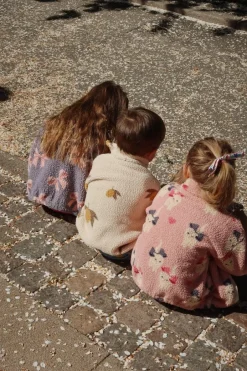 Outlet Teddy jacket Jody | Mon grand citron sage | Jassen & Jacks|Jassen