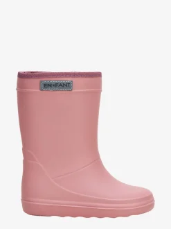 Outlet Thermo boots old rose | Regenlaarzen
