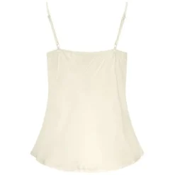 Online Top Aniek silky | Off-white | DAMES Basics|Tops