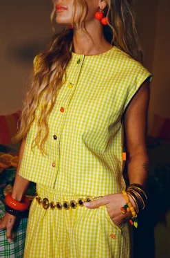 Outlet Top Charlie | Lemon | Harper & Yve DAMES Co-ords|Tops