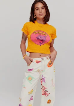 Sale Top Dolphin | Fruity orange | Harper & Yve DAMES Tops