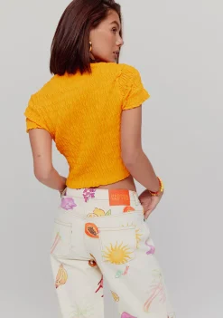 Sale Top Dolphin | Fruity orange | Harper & Yve DAMES Tops