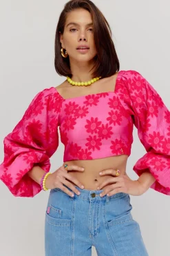 Best Top Evi | Raspberry pink | Harper & Yve DAMES Blouses|Tops