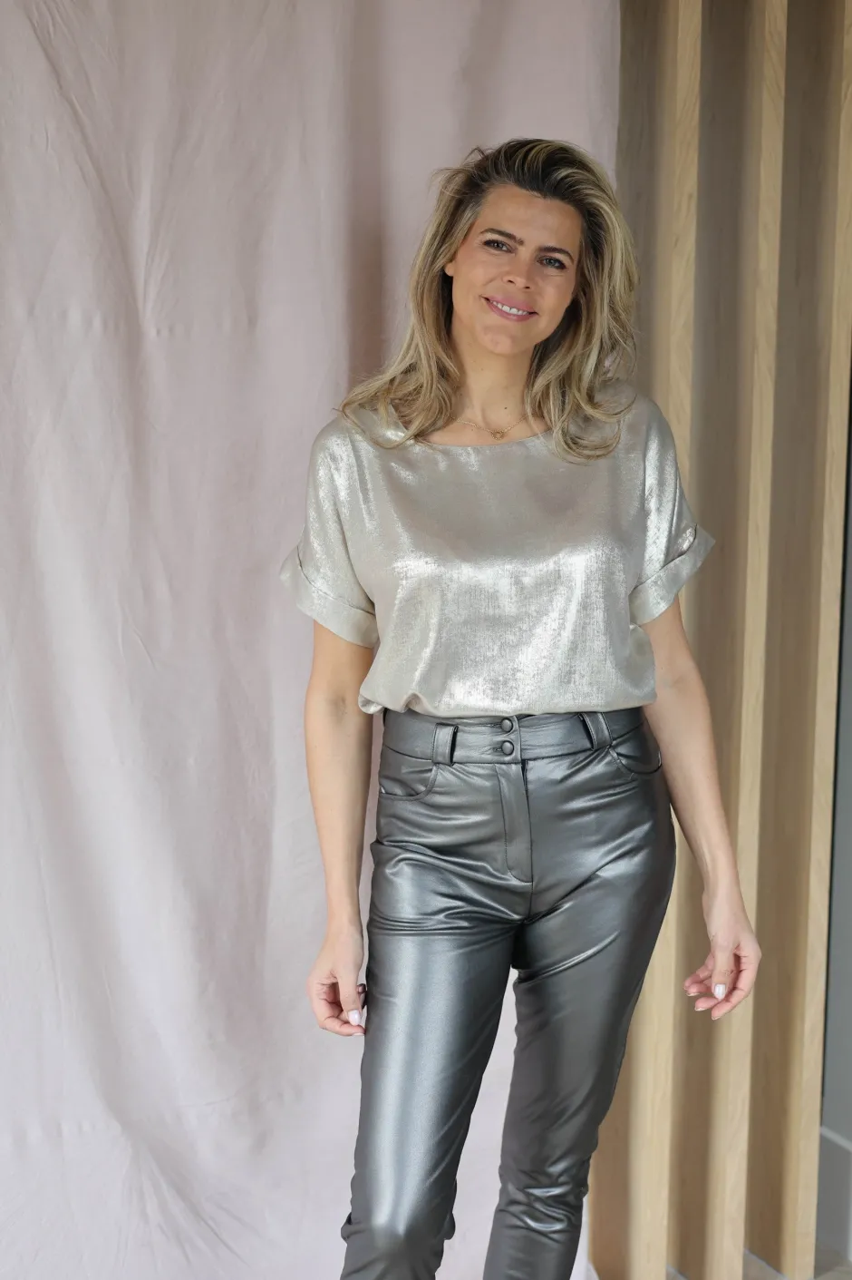 Top Irene | Light gold | DAMES Tops