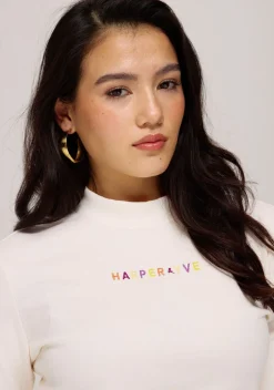 Online Top Jane | Ecru | Harper & Yve DAMES Basics|Tops