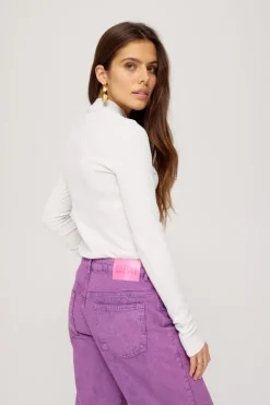 Outlet Top Jane | Grey melee | Harper & Yve DAMES Basics|Tops