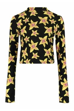 Sale Top Jeff | Cheeky flower yellow | Harper & Yve DAMES Co-ords|Tops