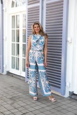 Clearance Top Kenza | Multi print | DAMES Co-ords|Blouses