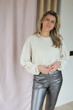 Discount Top Lucie | Beige | DAMES Basics|Tops