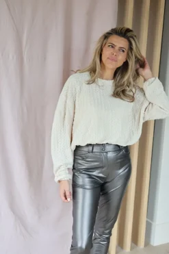 Discount Top Lucie | Beige | DAMES Basics|Tops