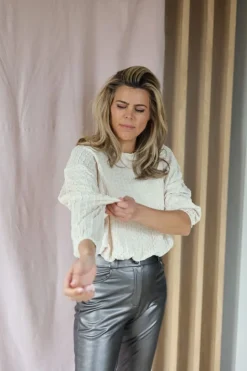 Discount Top Lucie | Beige | DAMES Basics|Tops