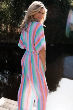 Online Top Plissé | Rainbow cake | DAMES Co-ords|Tops