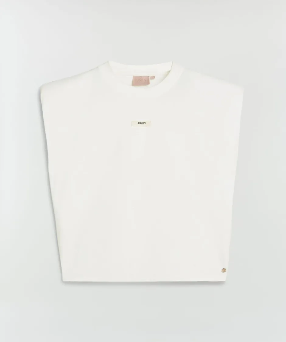 Hot Top Sue | Off-white | DAMES Basics|Tops