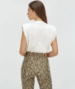 Hot Top Sue | Off-white | DAMES Basics|Tops