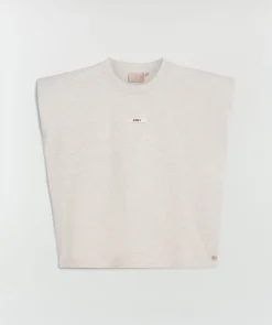 New Top Sue | Salt melange | DAMES Basics|Tops