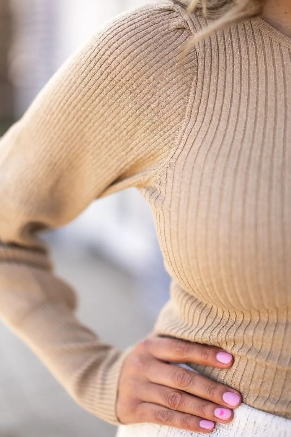 Discount Top Sugar dust | Oscar gold | DAMES Tops|Snøpskes