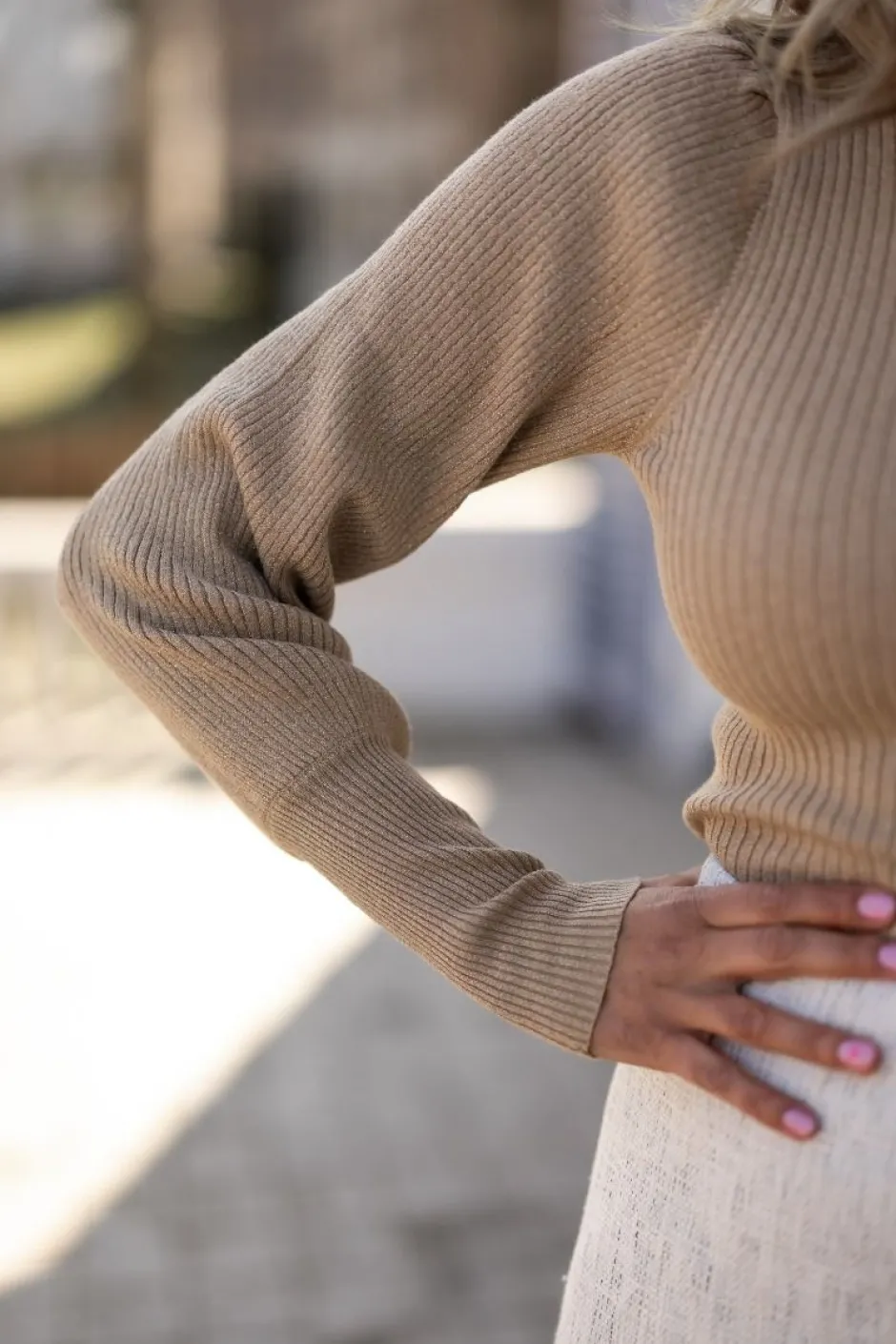 Discount Top Sugar dust | Oscar gold | DAMES Tops|Snøpskes