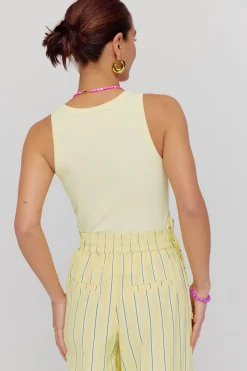 Discount Top Yenn | Wax Yellow | Harper & Yve DAMES Tops|Tops