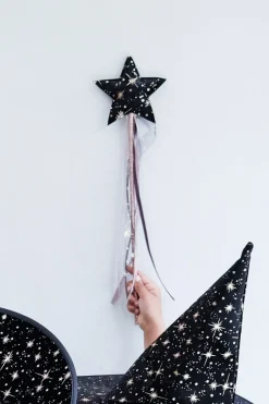 Outlet Toverstokje Aurora | Black | Mimi & Lula Verkleden